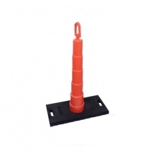 Warning Line Diverter Cone 42" with 30lb base