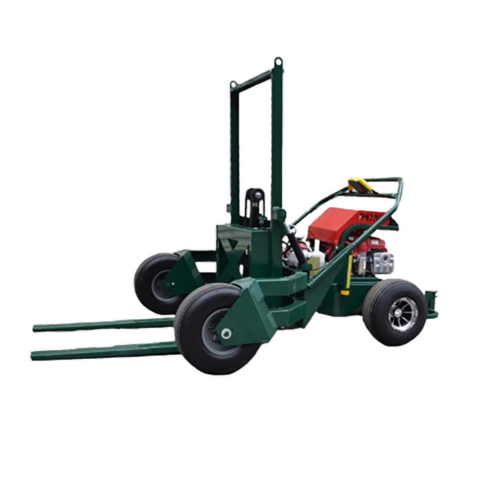 Deck Pony with Hydraulic Fork Attachment