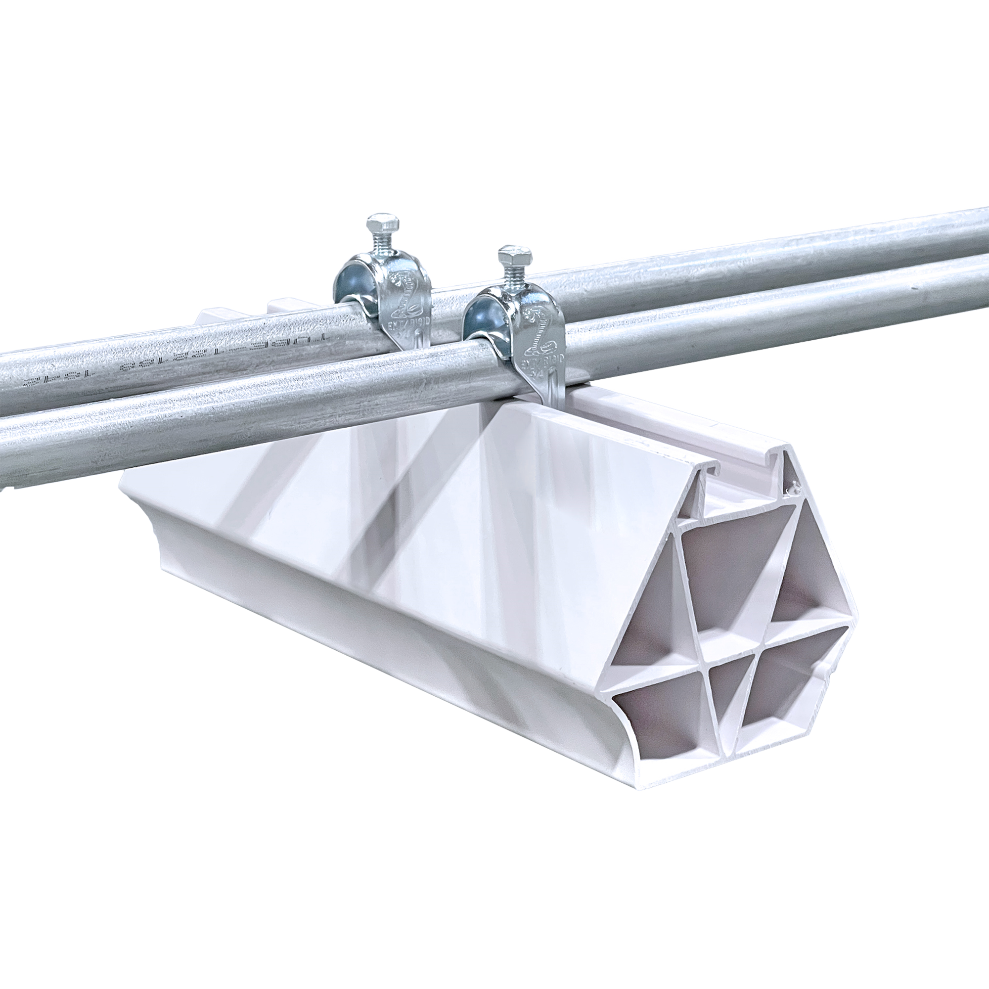 Miro 6 inch M-Hex Rooftop Pipe Support Strut